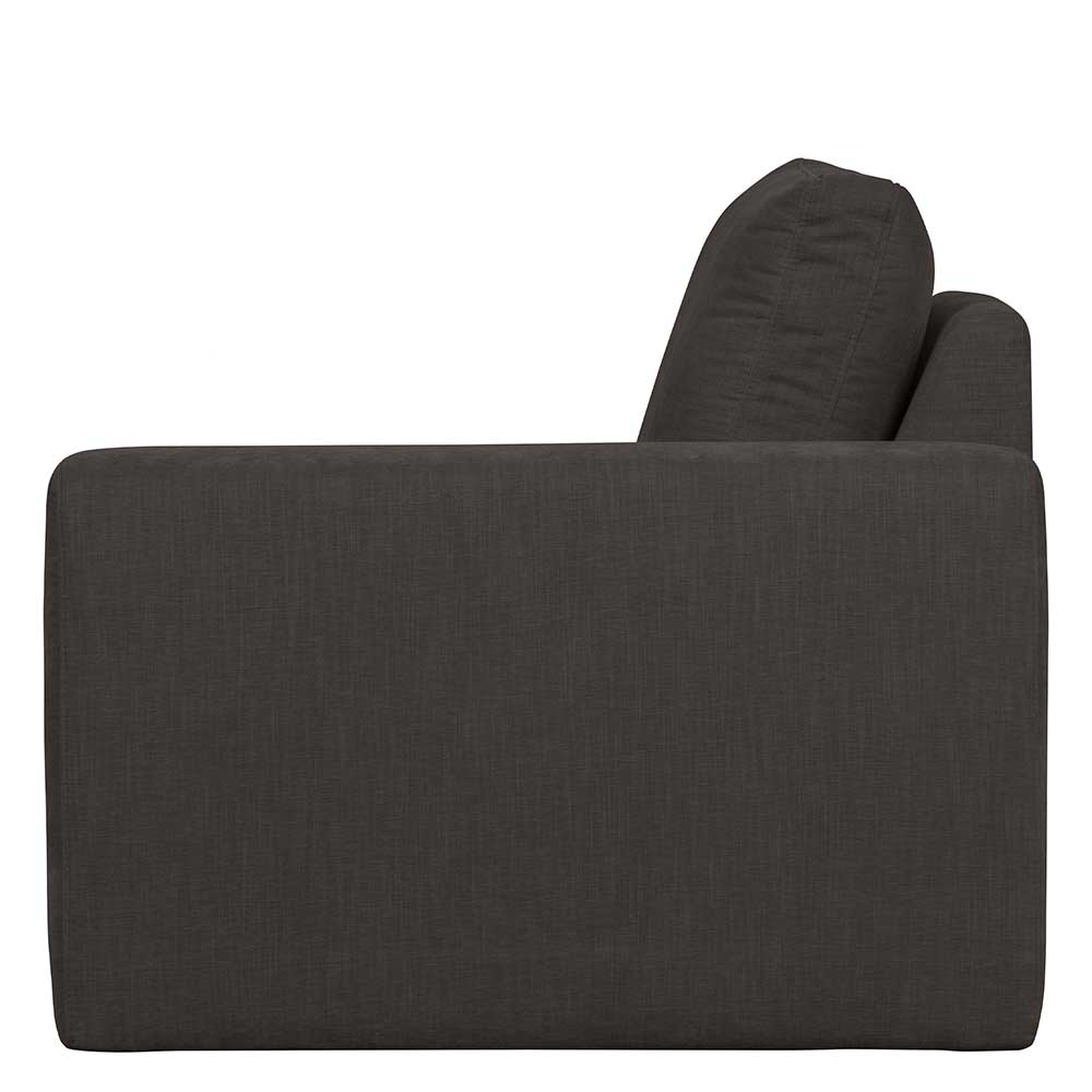 Sofa Element Trois in Anthrazit 115 cm breit