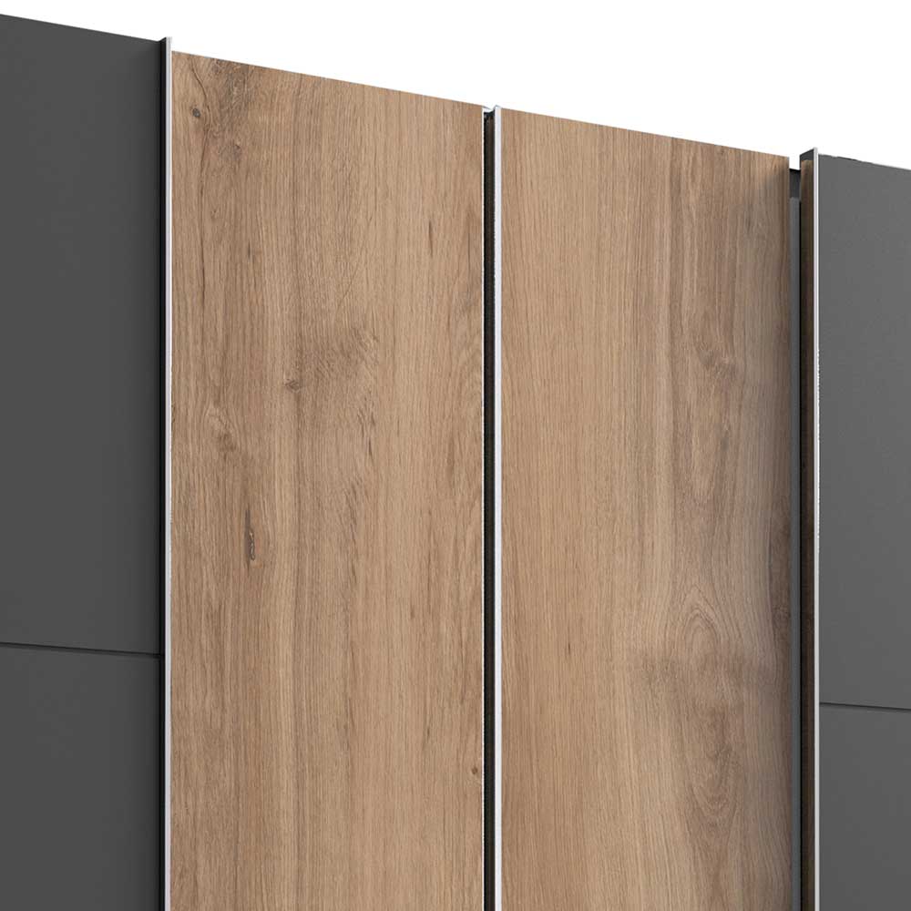 Kleiderschrank 300 cm Breite Nikita in modernem Design Made in Germany