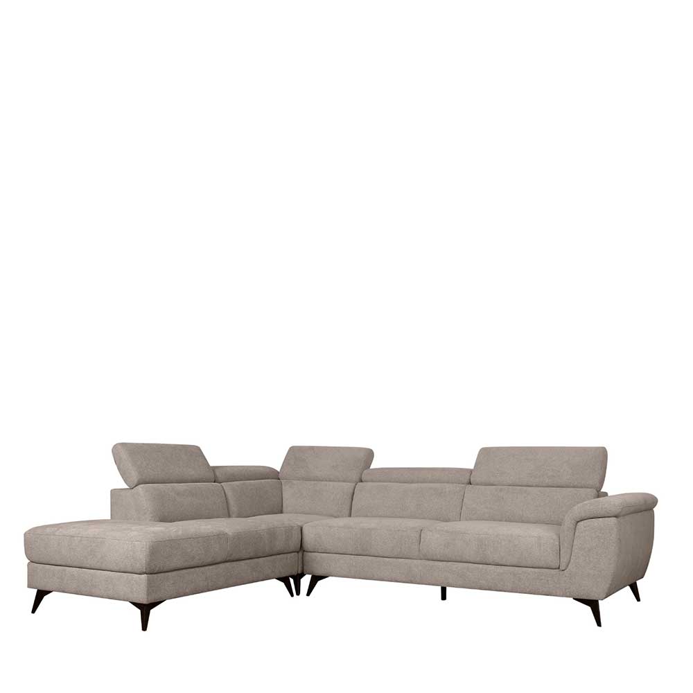 Ecksofa Colorio im Skandi Design in Beige