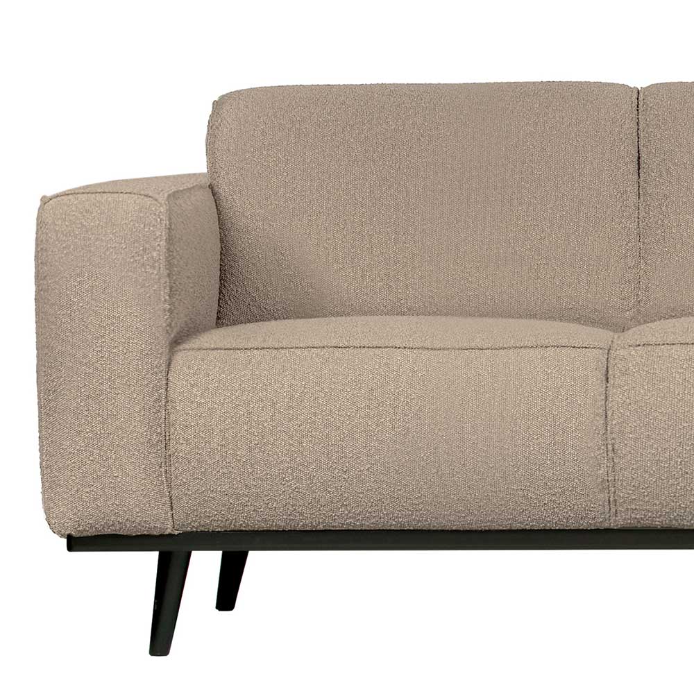 Dreier Sofa Vasilicata in Beige mit Federkern