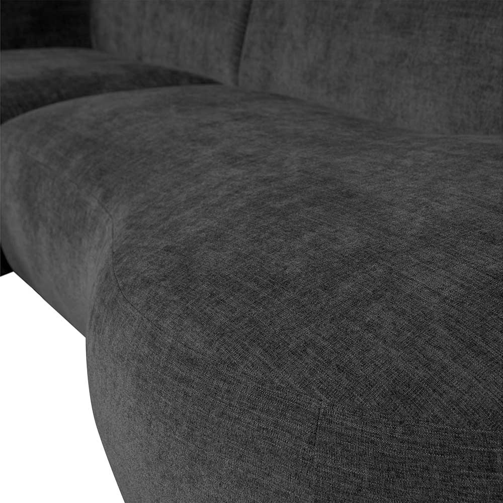 Modernes Polstersofa Emirello in Grau kurzer Schenkel rechts oder links