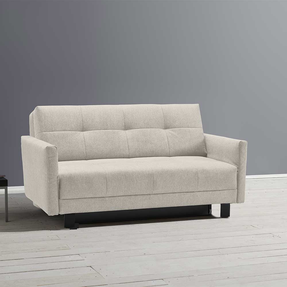 Schlafsofa Crafts mit Vierfußgestell aus Metall in modernem Design