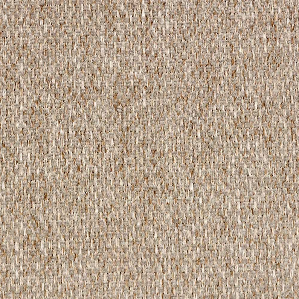 Couchlandschaft Canida in Beige aus Chenillegewebe