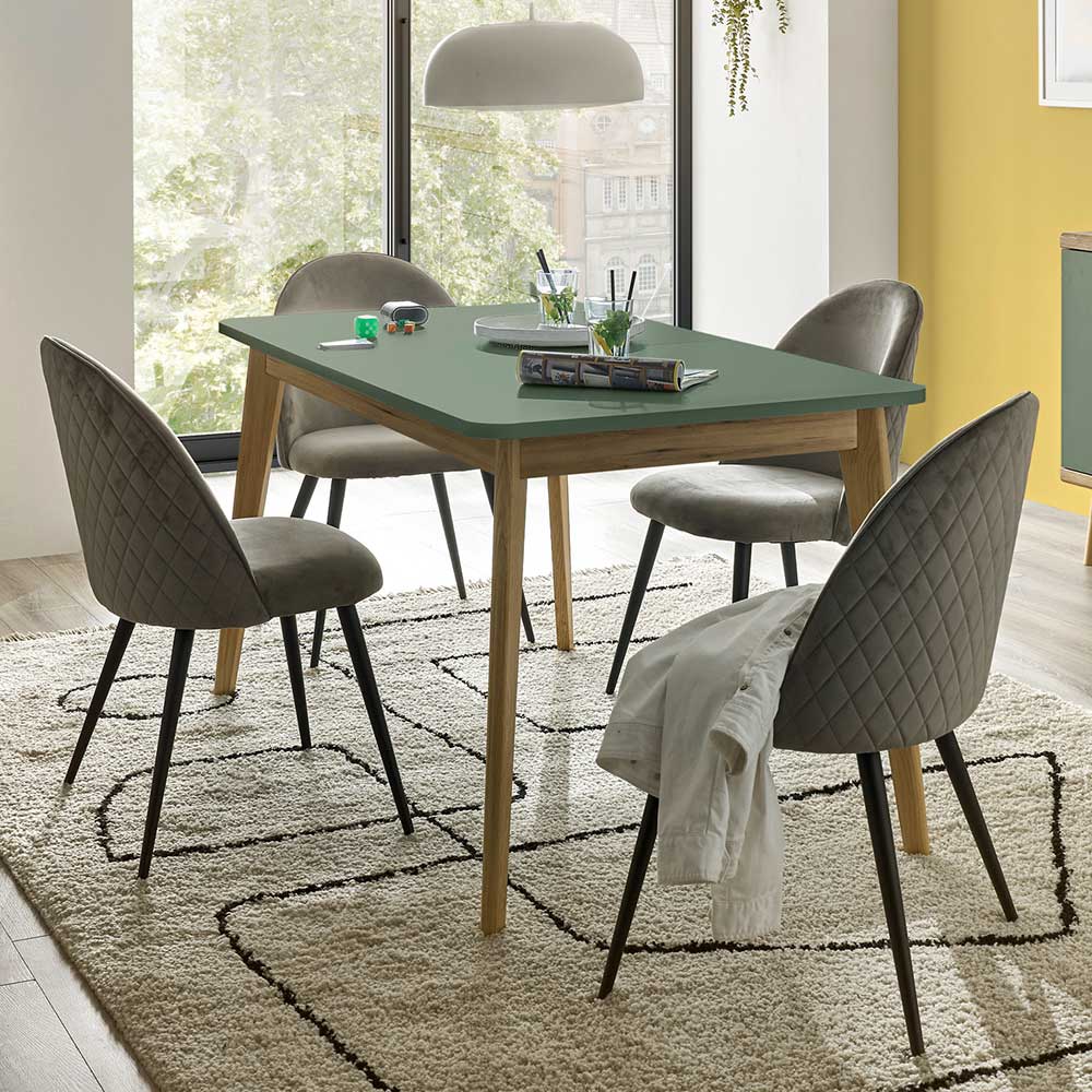 Esszimmer Tisch Lora im Skandi Design 180 cm breit - 80 cm tief