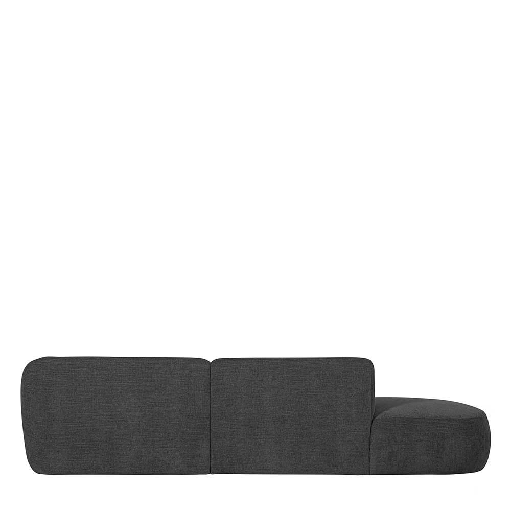 Modernes Polstersofa Emirello in Grau kurzer Schenkel rechts oder links