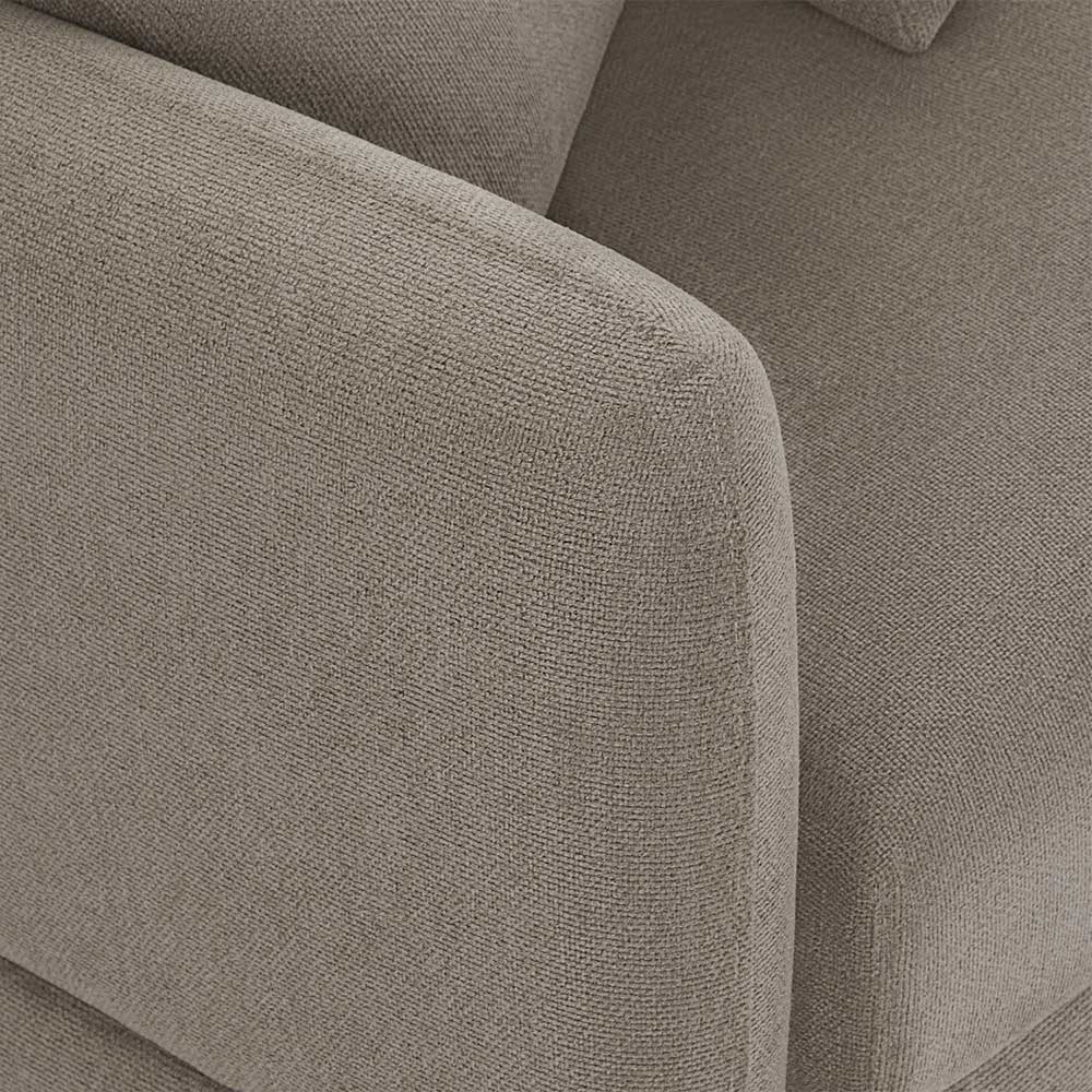 Skandi Design Ecksofa Rigori in Beige 290 cm breit