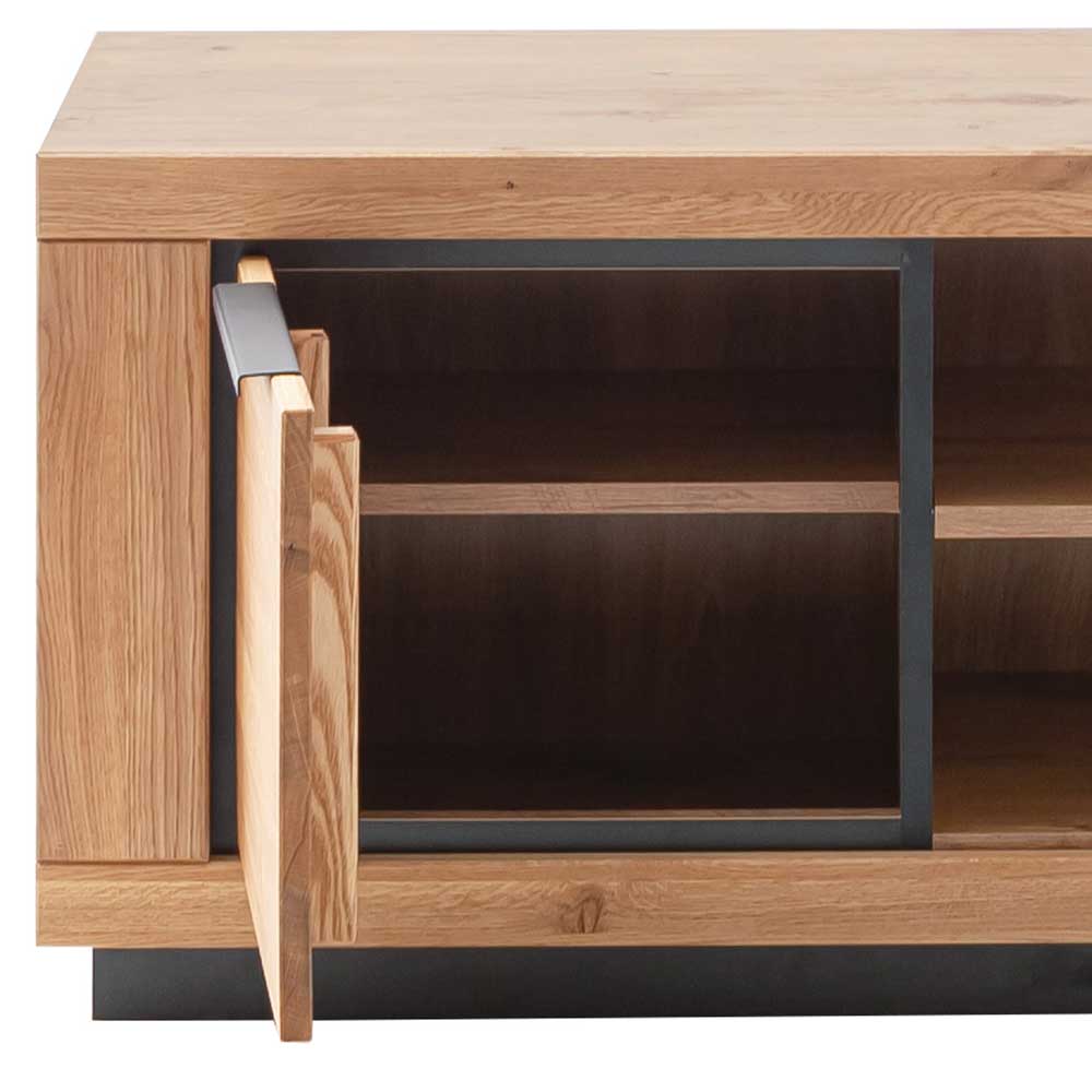 Fernsehunterschrank Jayva in Wildeichefarben 123 cm breit