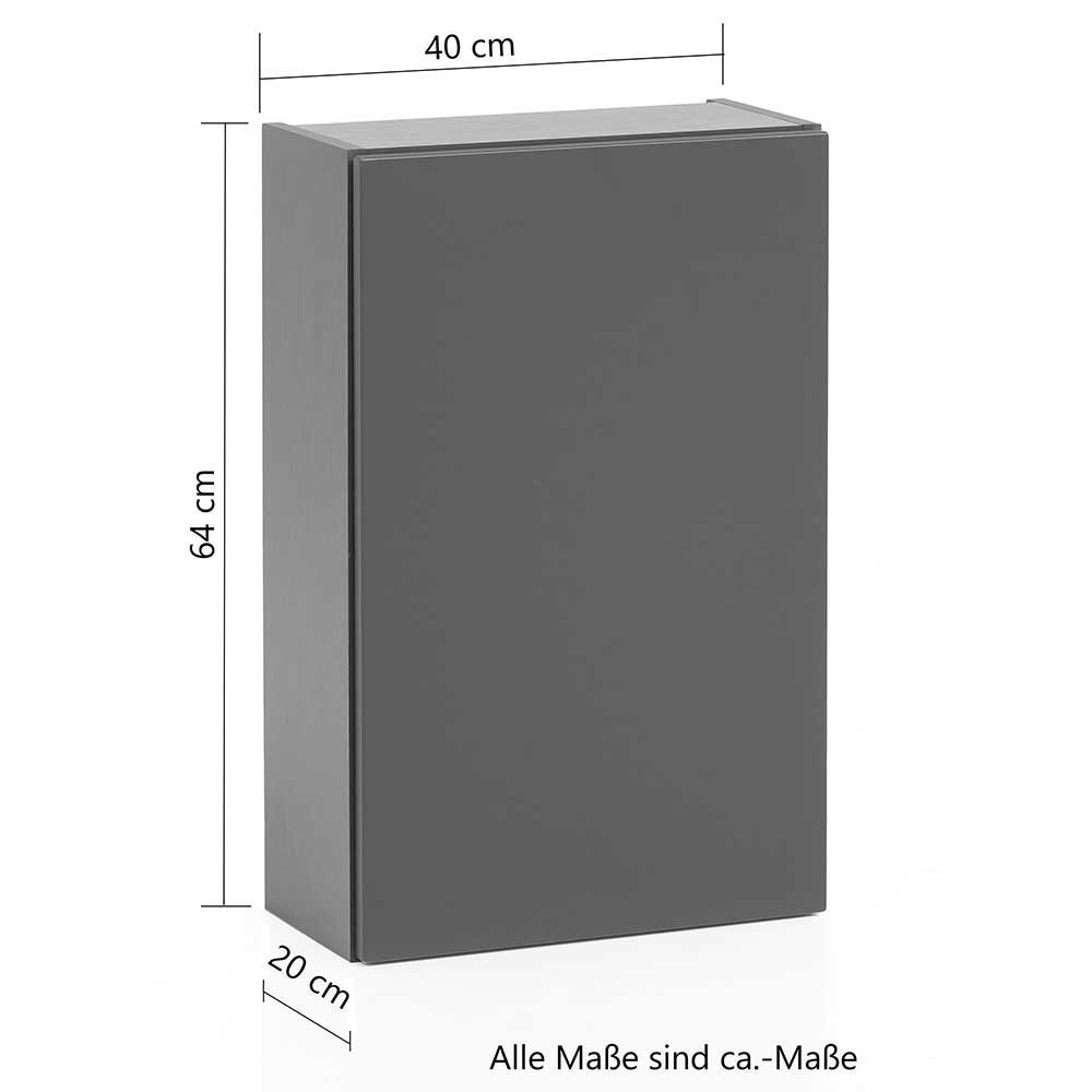 Gäste WC Set Holzoptik Kropenia in Wildeichefarben mit Baumkante NB (vierteilig)