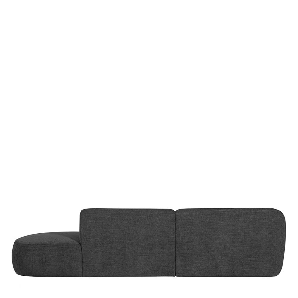 Modernes Polstersofa Emirello in Grau kurzer Schenkel rechts oder links