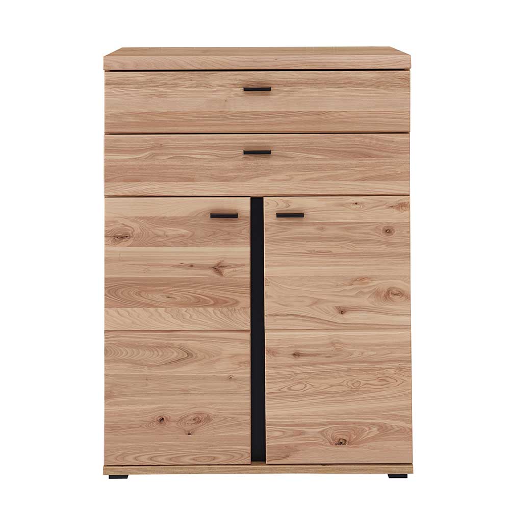 Aktenschrank Carsons mit zwei Schubladen 124 cm hoch