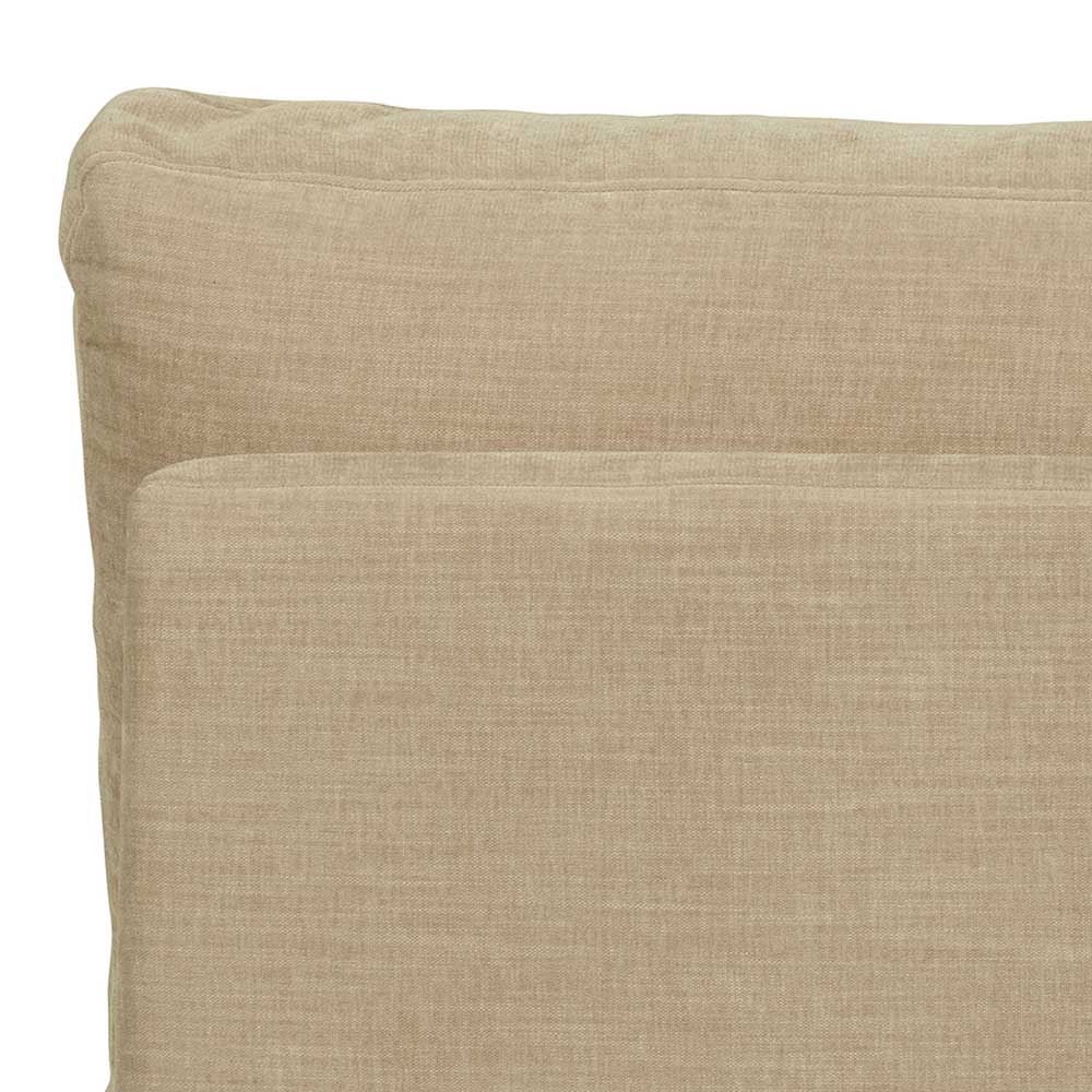 Eckelement Modulsofa Pilamonia in Beige mit Webstoff Bezug