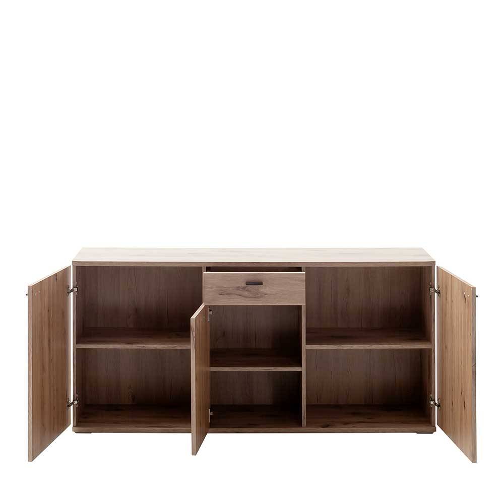 Esszimmersideboard Earns in Wildeichefarben 149 cm breit