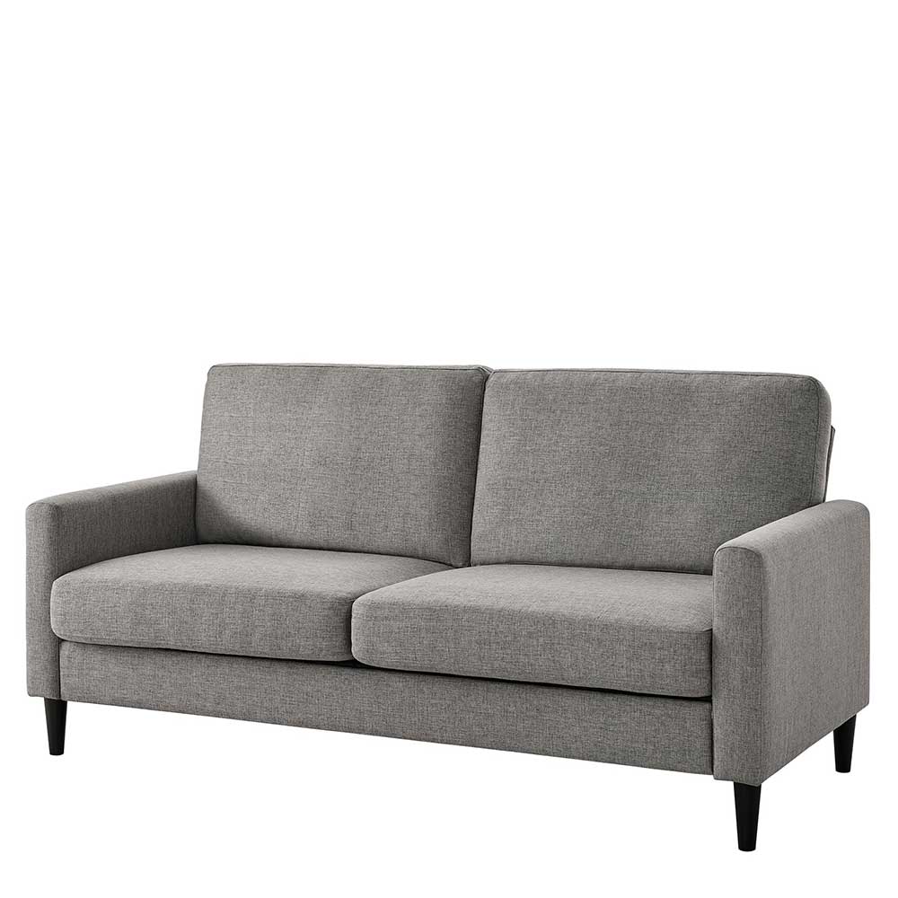 Graues Dreier Sofa Jakimo in modernem Design 188 cm breit