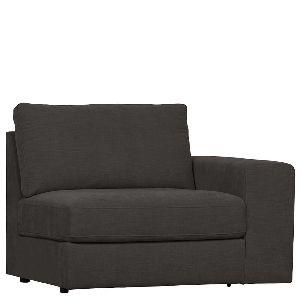 Sofa Element Trois in Anthrazit 115 cm breit