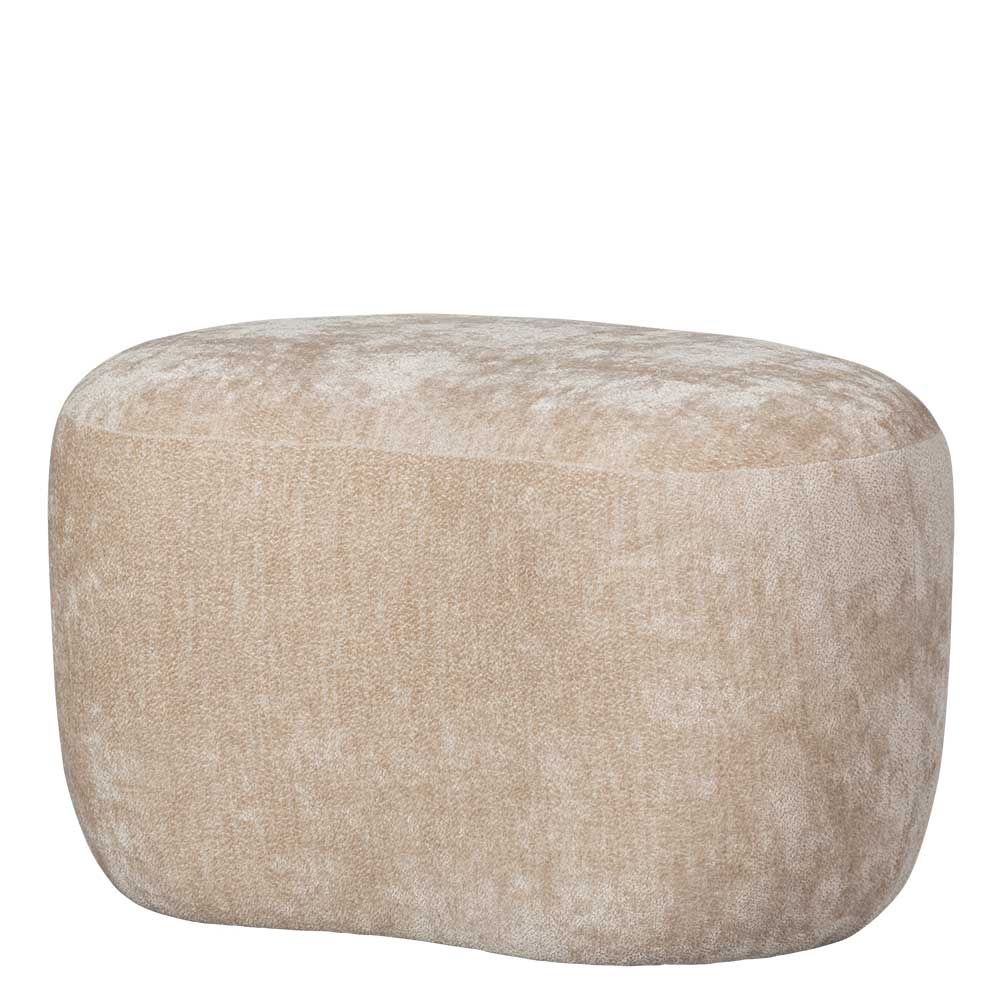 Hocker Yonella in Beige 73 cm breit