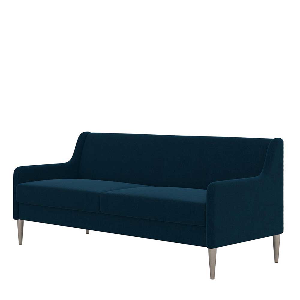 Dreisitzer Sofa Crane in modernem Design - Dunkelblau