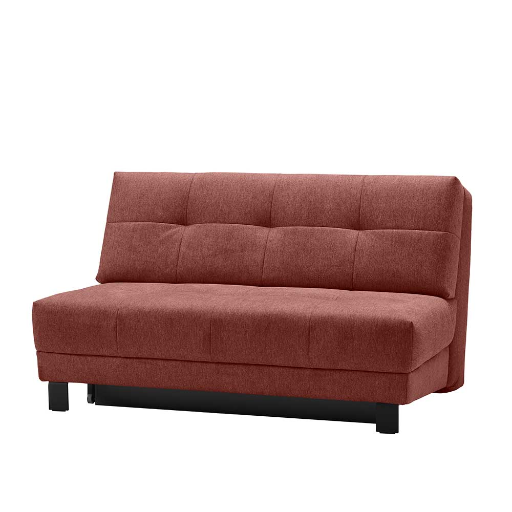 Rotes Schlafsofa Mivoje mit Faltmechanik Made in Germany