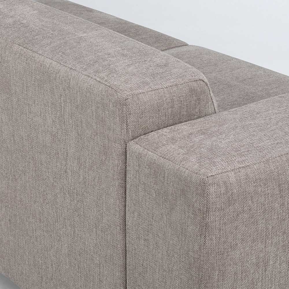 Viersitzer Couch Manaos in Beige 314 cm breit - 98 cm tief