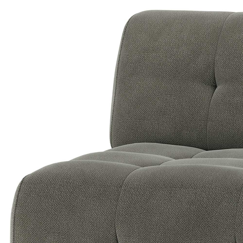 90 cm breites Modulsofa Element Luoton aus blassgrünem Webstoff 73 cm hoch