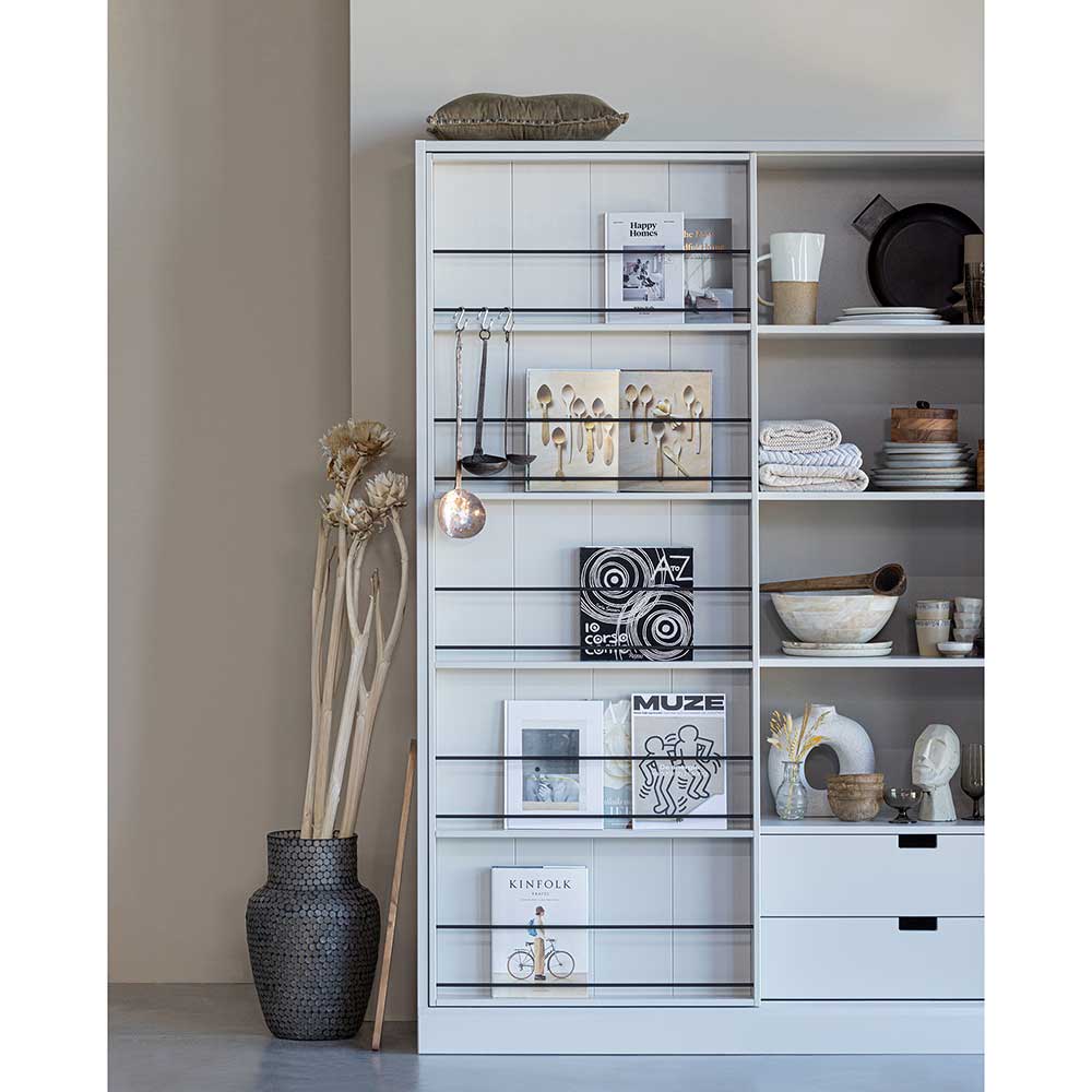 Skandi Design Schiebetürenschrank Felda in Mintgrün 150 cm breit