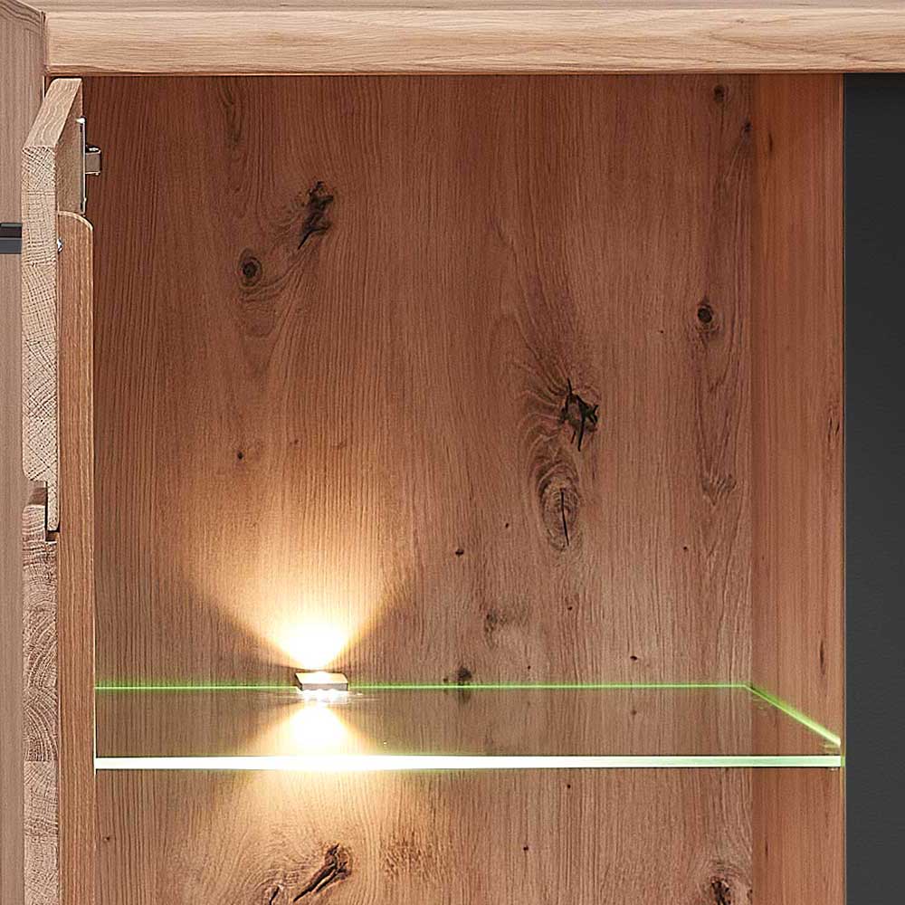 Esszimmer Highboard Cacervo mit LED Beleuchtung in modernem Design