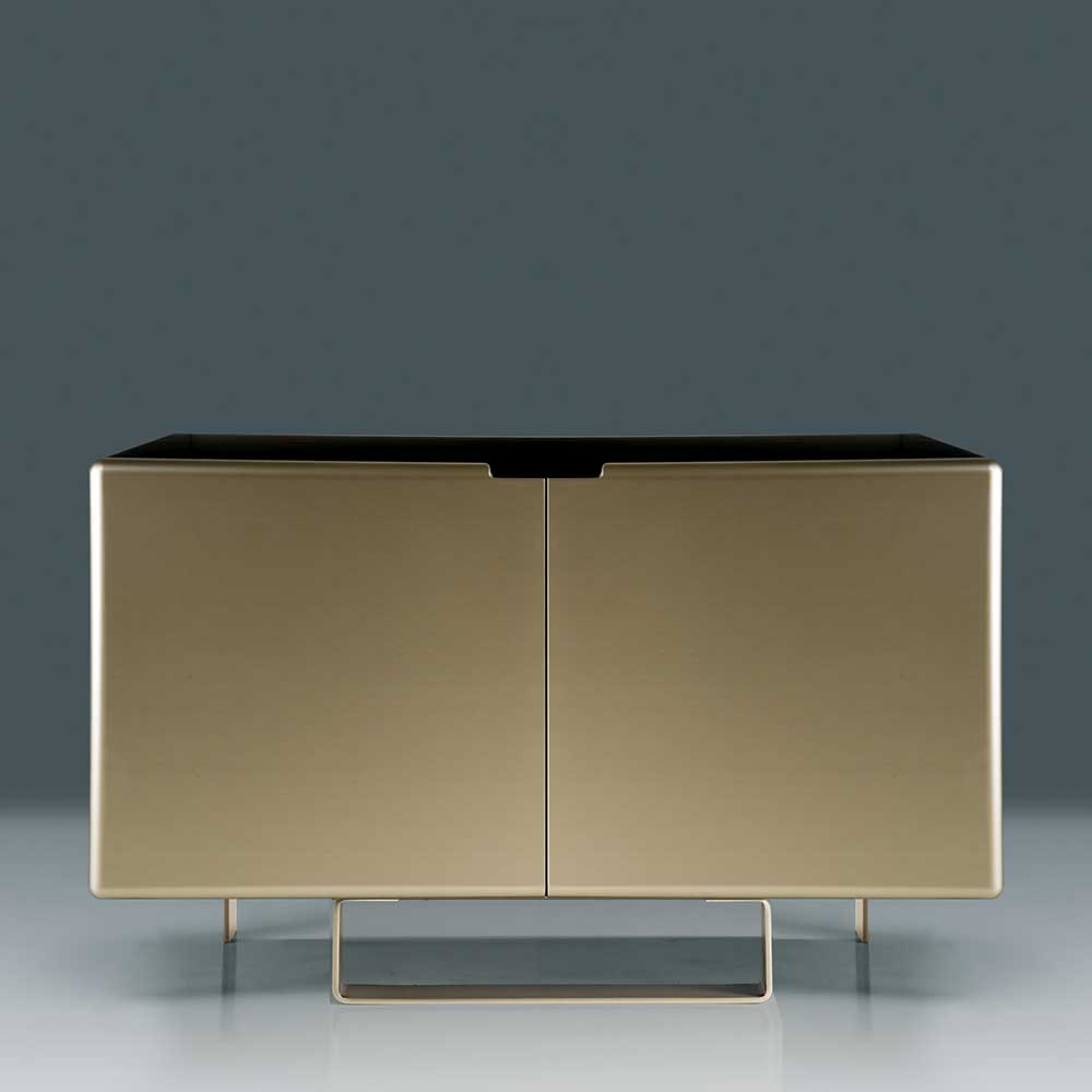 Sideboard modern Bertylan mit Bügelgestell 2 Soft Close Türen