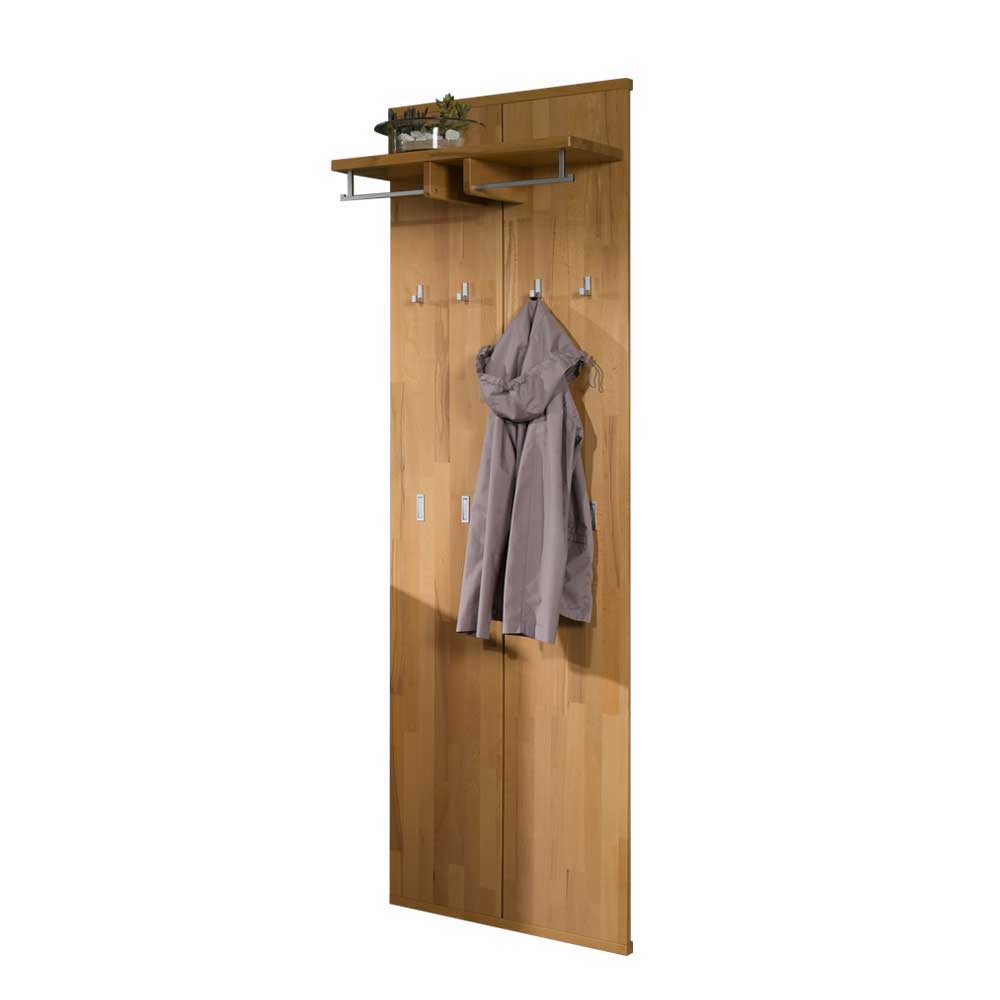 Flurgarderobe Charismon aus Kernbuche Massivholz mit Hutablage