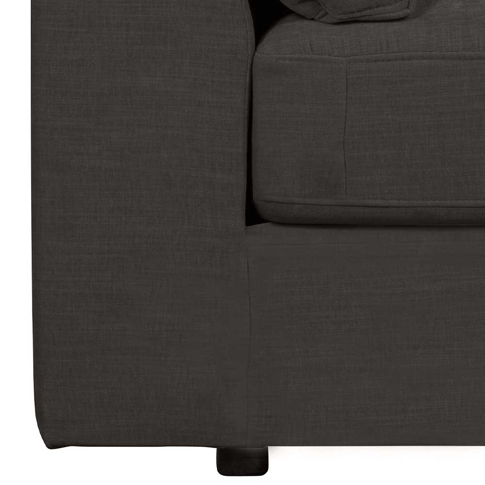 Sofa Element Trois in Anthrazit 115 cm breit