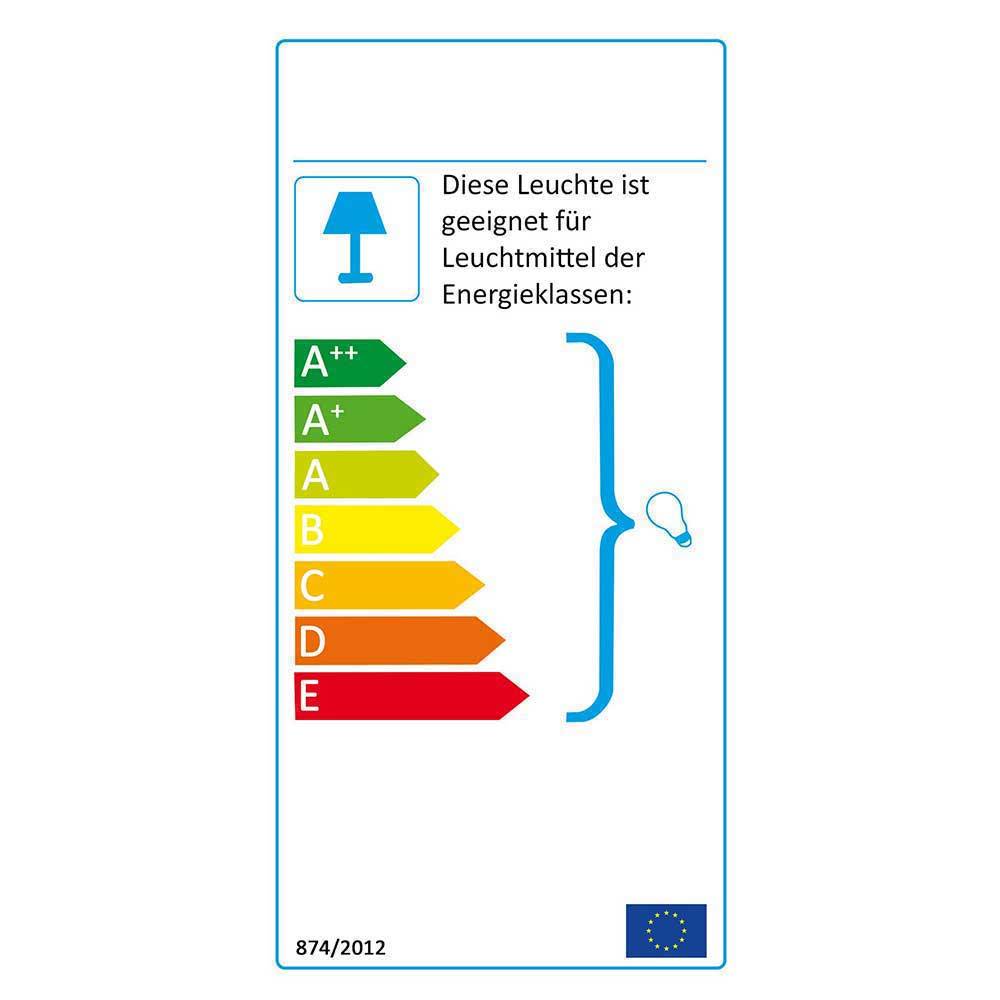 7-flammige Hängeleuchte Licandra aus Glas in modernem Design