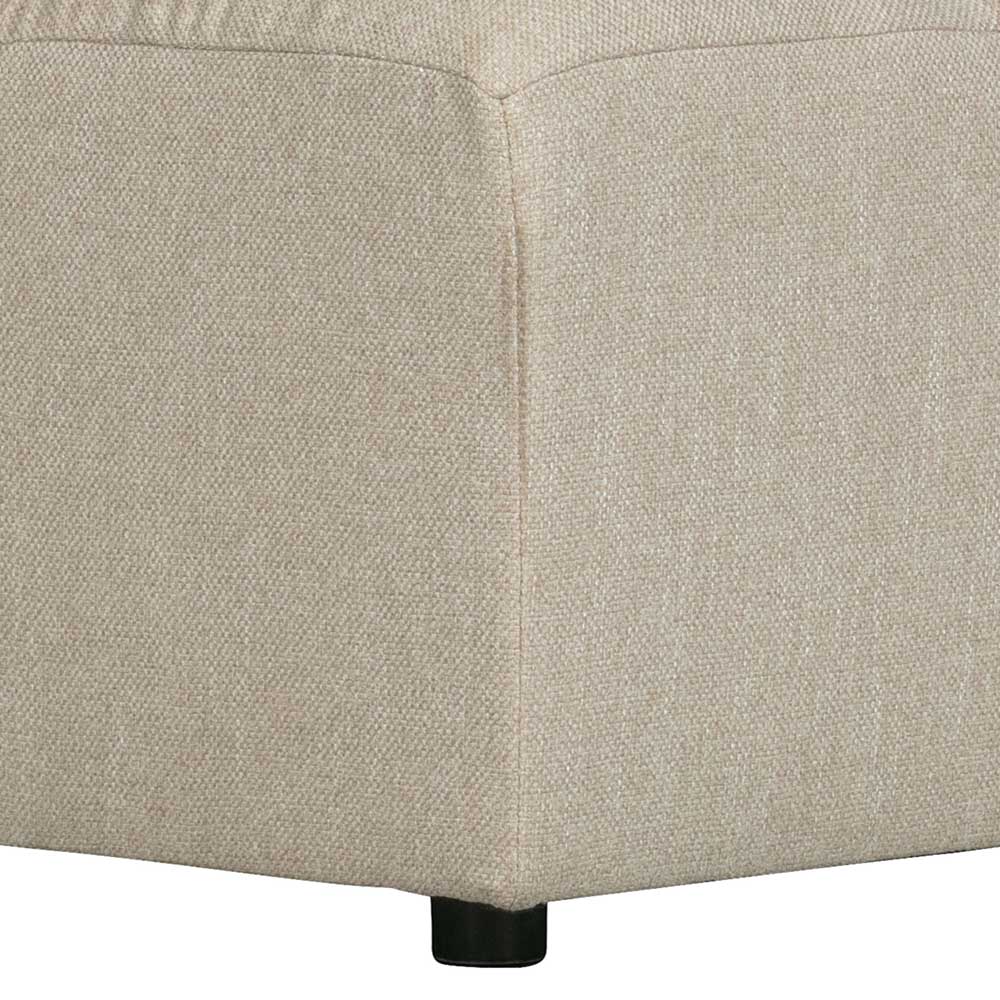 Modulsofa Eckelement Africo in Beige - modernes Design