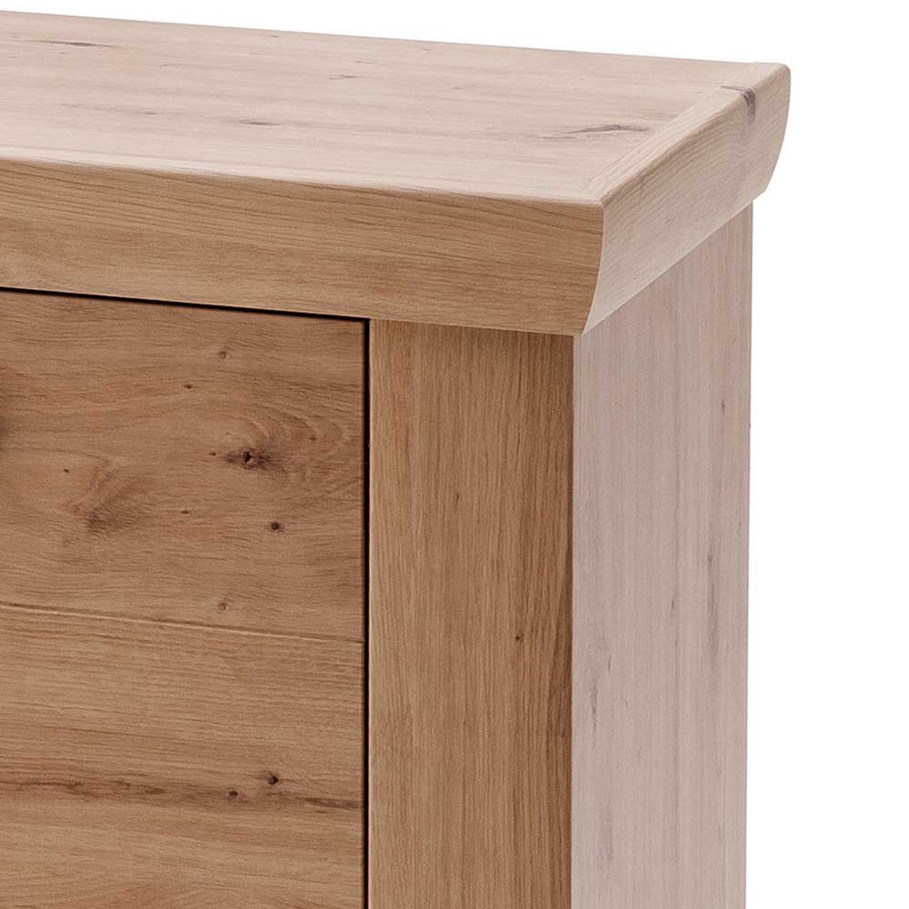 Sideboard Tridovina in Eichefarben 3-türig