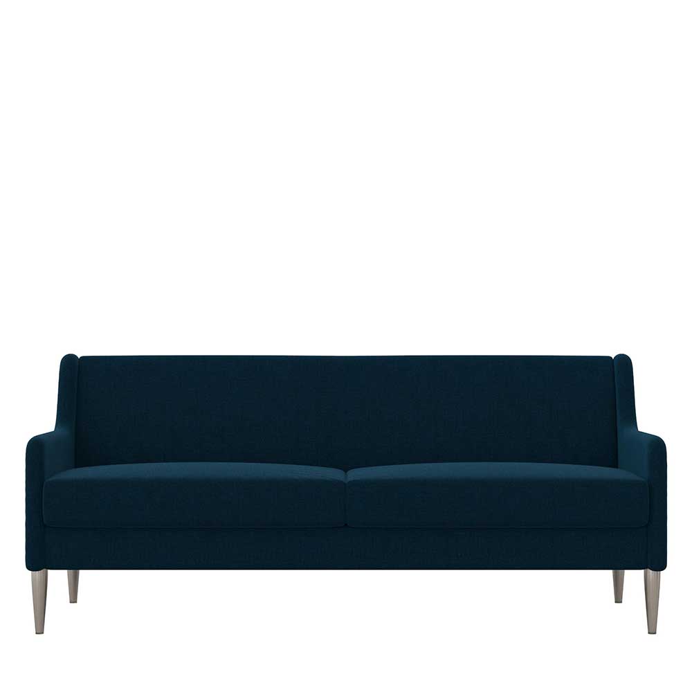 Dreisitzer Sofa Crane in modernem Design - Dunkelblau