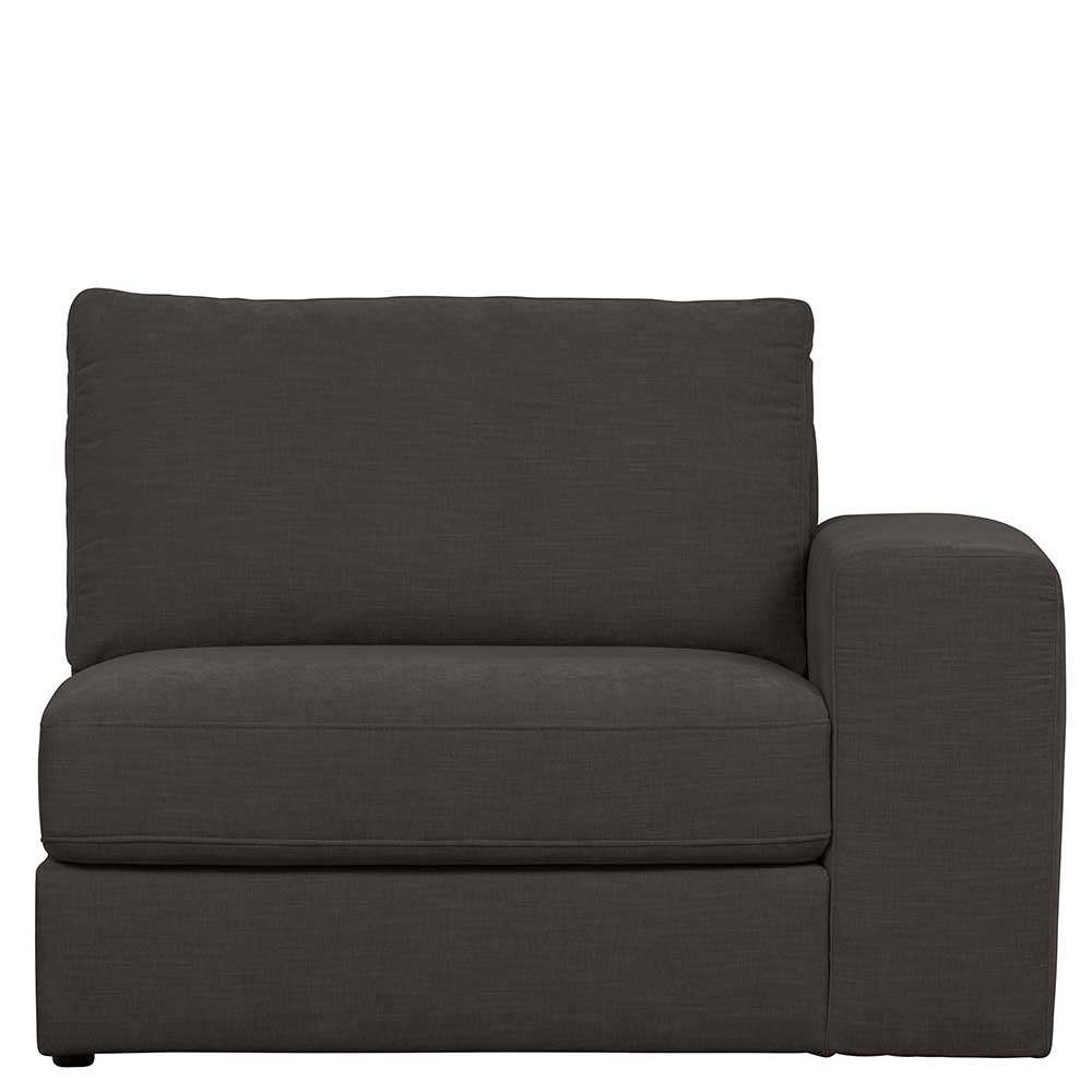 Sofa Element Trois in Anthrazit 115 cm breit