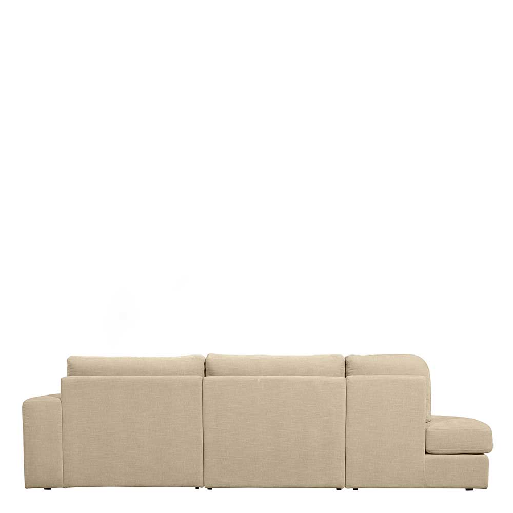 Modernes Modulsofa Pilamonia in Beige mit drei Sitzplätzen