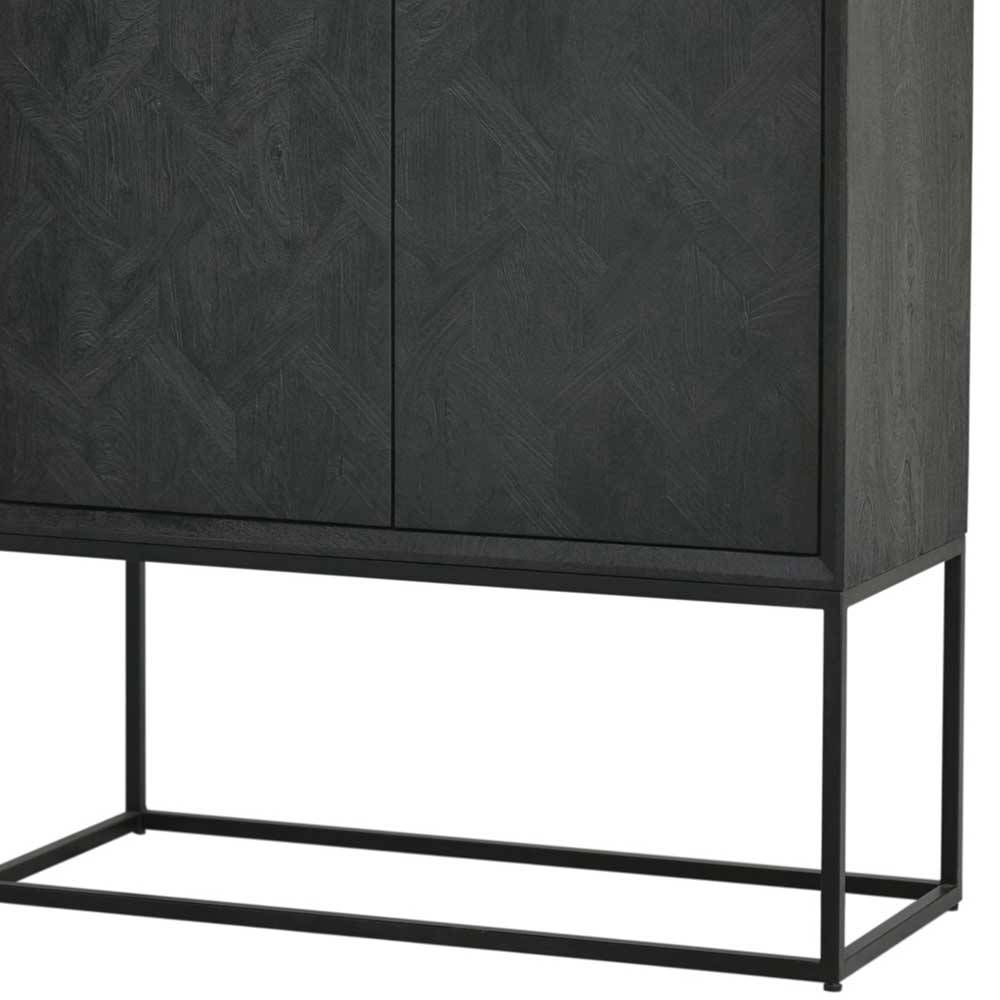 Wohnzimmerschrank Asticia in modernem Design 180 cm hoch