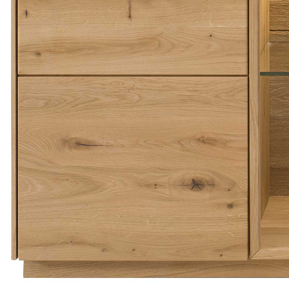 Esszimmersideboard Klever aus Wildeiche Massivholz 170 cm breit